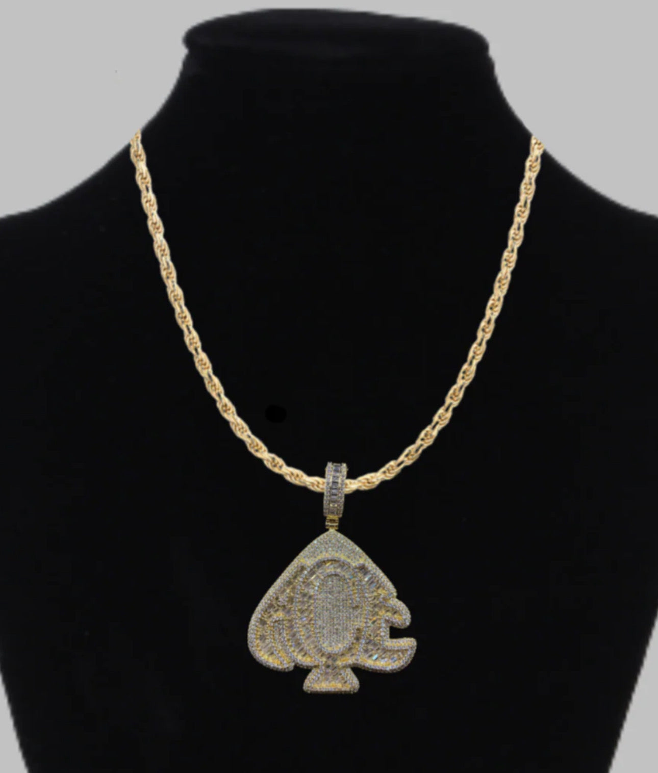 Ace Iced Out Pendant