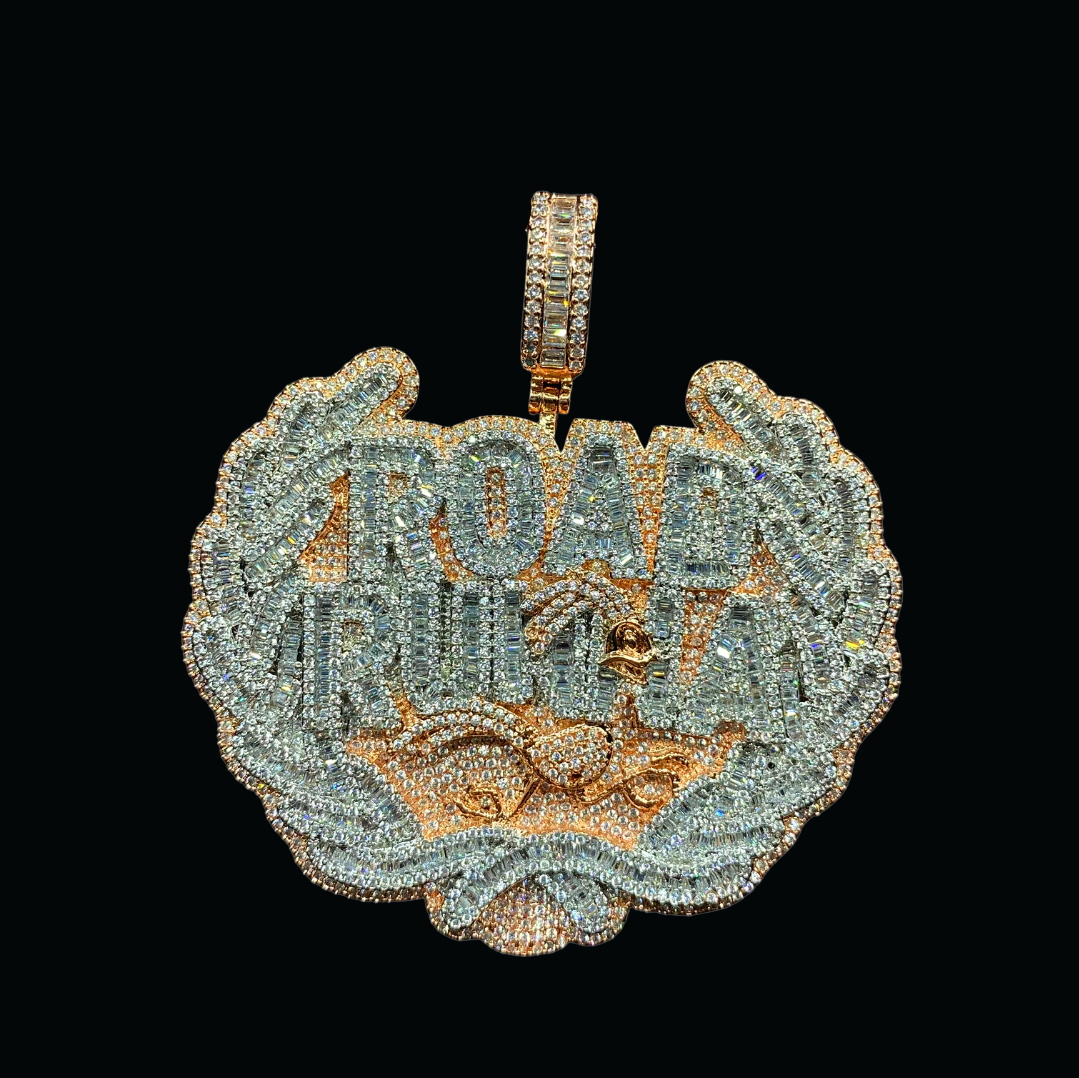 Road Runna Iced Out Pendant