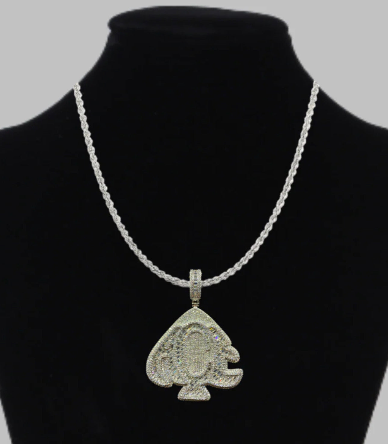 Ace Iced Out Pendant