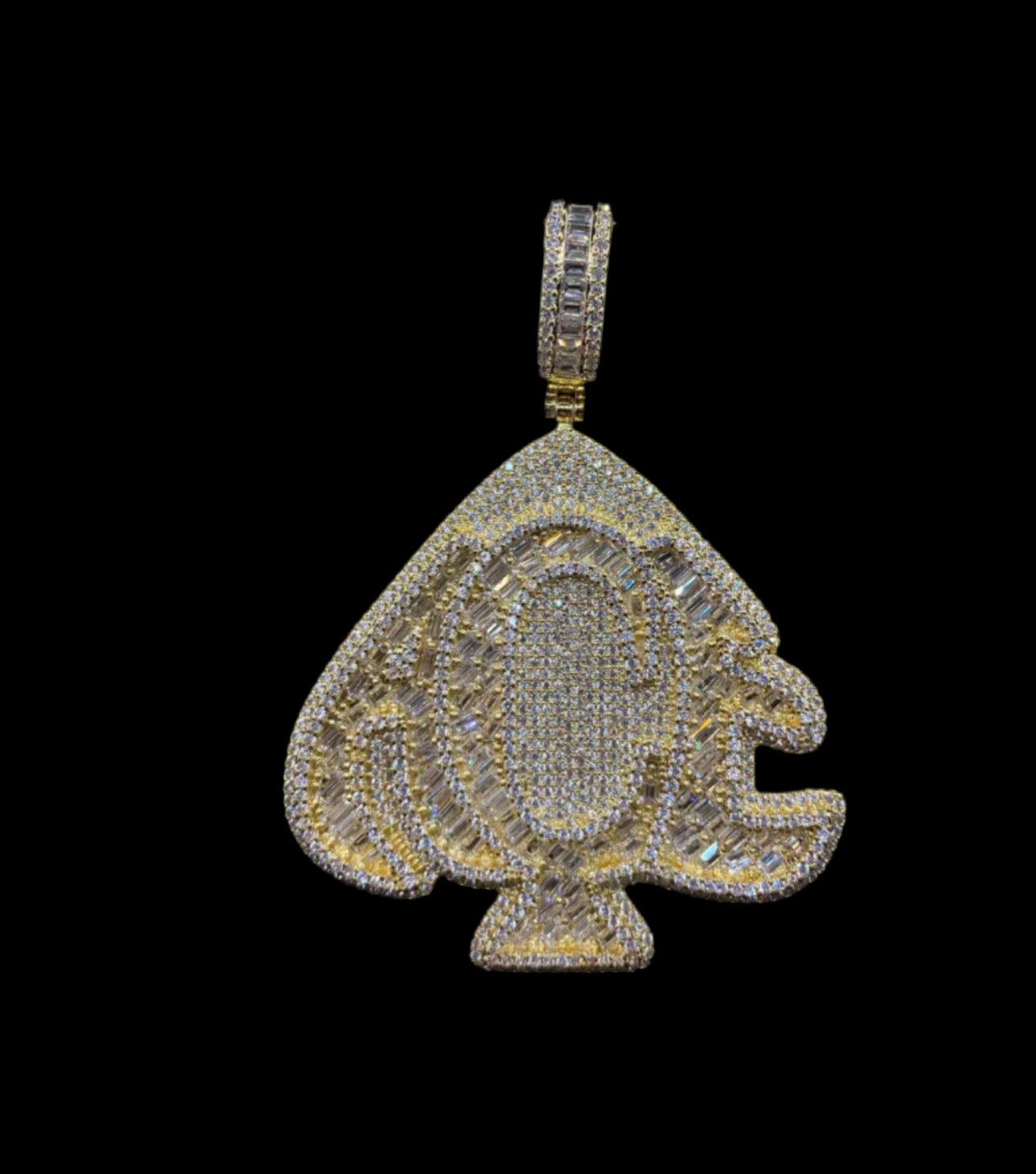 Ace Iced Out Pendant